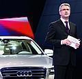 Rupert Stadler, Vorsitzender des Vorstands der AUDI AG, bei der Messepremiere des neuen Audi A8.